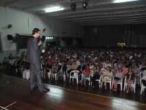 Palestrante Rafael Baltresca - UniSalesiano - Encontro de alunos e colaboradores