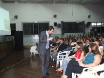 Palestrante Rafael Baltresca - UniSalesiano - Encontro de alunos e colaboradores