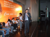 Palestrante Rafael Baltresca - UniSalesiano - Encontro de alunos e colaboradores