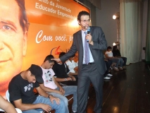 Palestrante Rafael Baltresca - UniSalesiano - Encontro de alunos e colaboradores