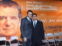 Palestrante Rafael Baltresca - UniSalesiano - Encontro de alunos e colaboradores
