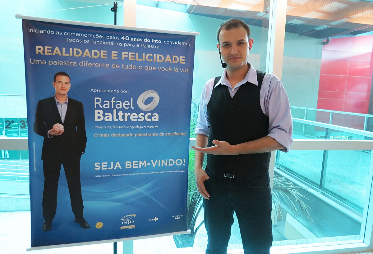 Palestrante Rafael Baltresca - INTO - Encontro de colaboradores