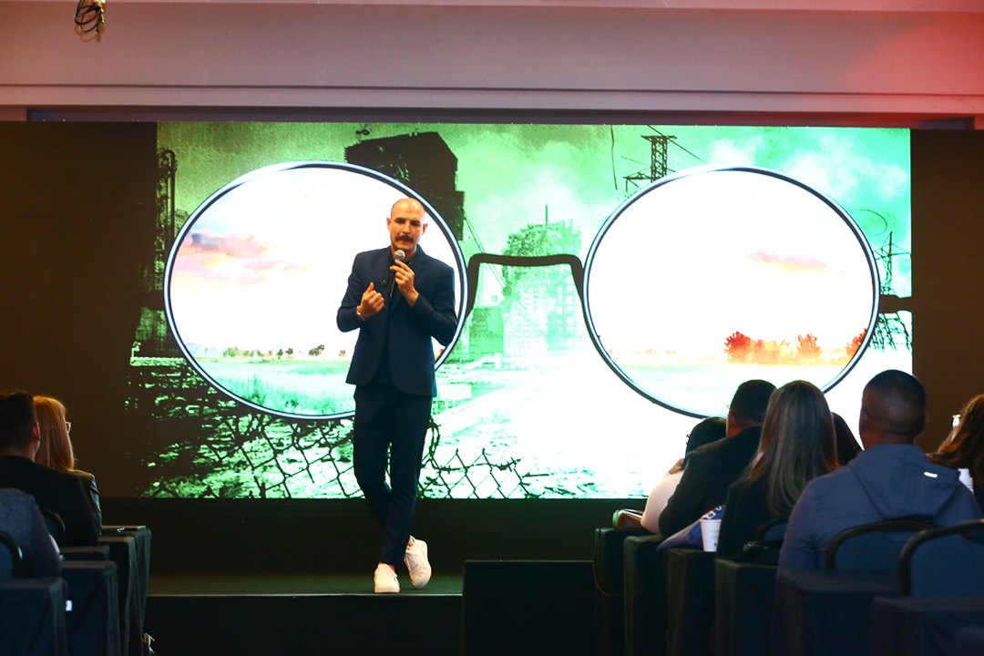 Rafael Baltresca em palestra
