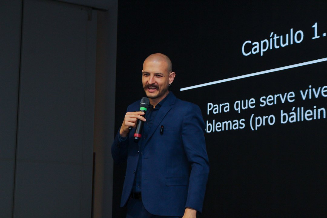 Rafael Baltresca em palestra