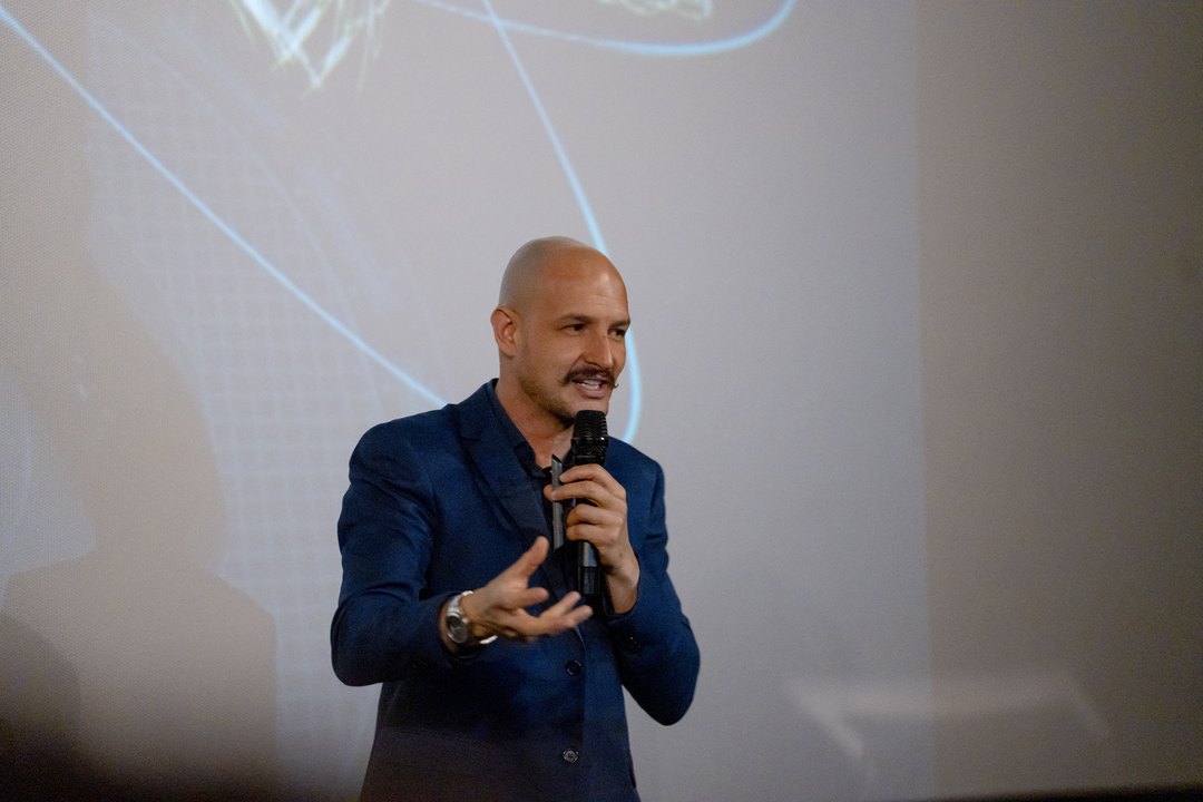 Rafael Baltresca em palestra